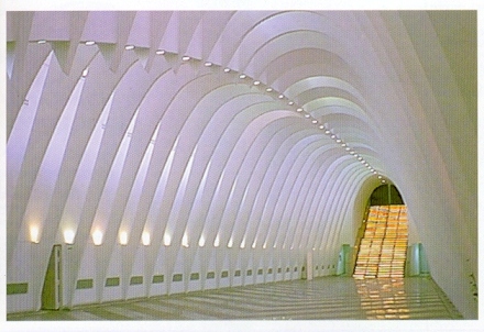 Llotja Sant Jordi, sala para actos pblicos, diseada por el arquitecto valenciano, Santiago Calatrava